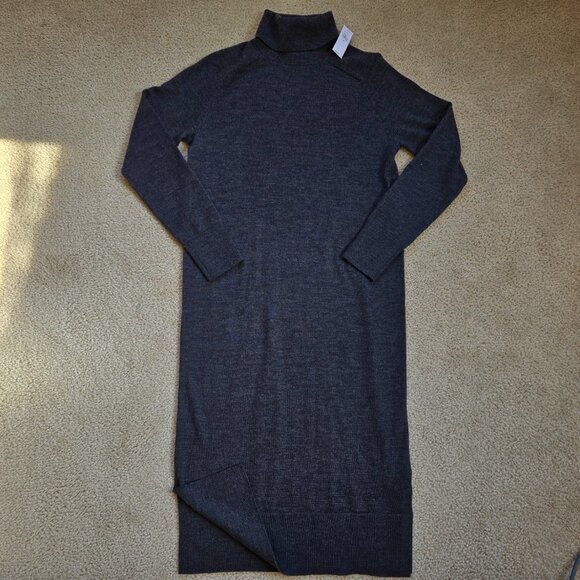 NWT Banana Republic Washable Merino Sweater Dress - Picture 7 of 8